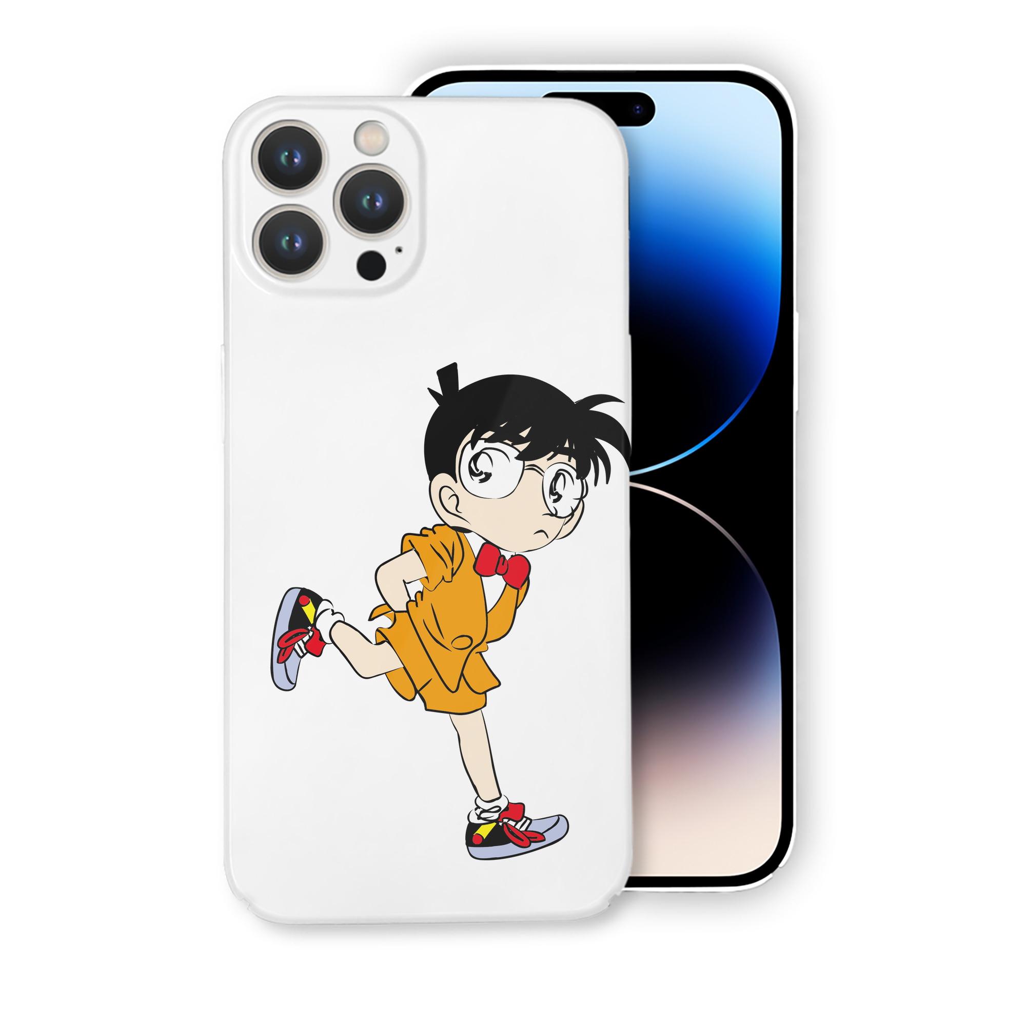 （画像用） 名探偵コナン 江戸川 コナン Detective Conan Conan Edogawa 【iPhone 14シリーズ対応】ハードケース